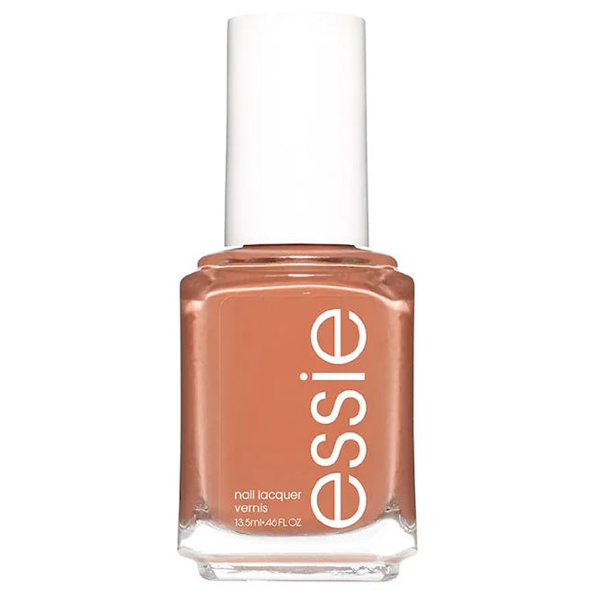 Essie Nail Polish, Rocky Rose Collection, Milky Brown Nude, Cliff Hanger