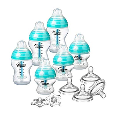Tommee Tippee Advanced Anti-Colic Newborn Baby Bottle Feeding Set