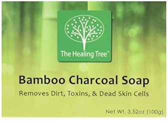 The Healing Tree Bamboo Charcoal Soap (Pack of 3)