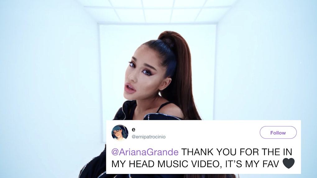 These Tweets About Ariana Grandes In My Head Video Will