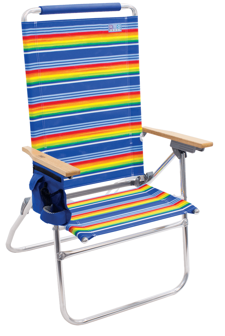 RIO Beach Hi-Boy Tall Back Beach Chair 