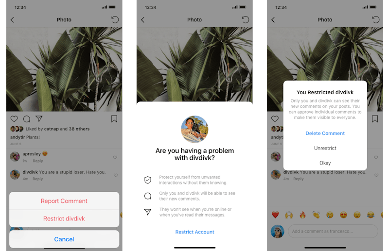 How To Hide Instagram Comments From A User Without Them Knowing