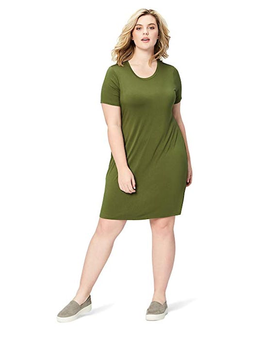 Daily Ritual Plus Size Jersey T-Shirt Dress