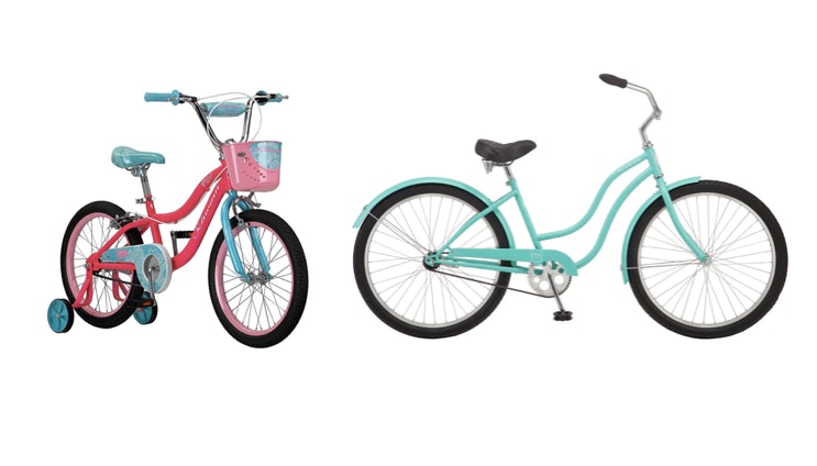 schwinn turquoise bike