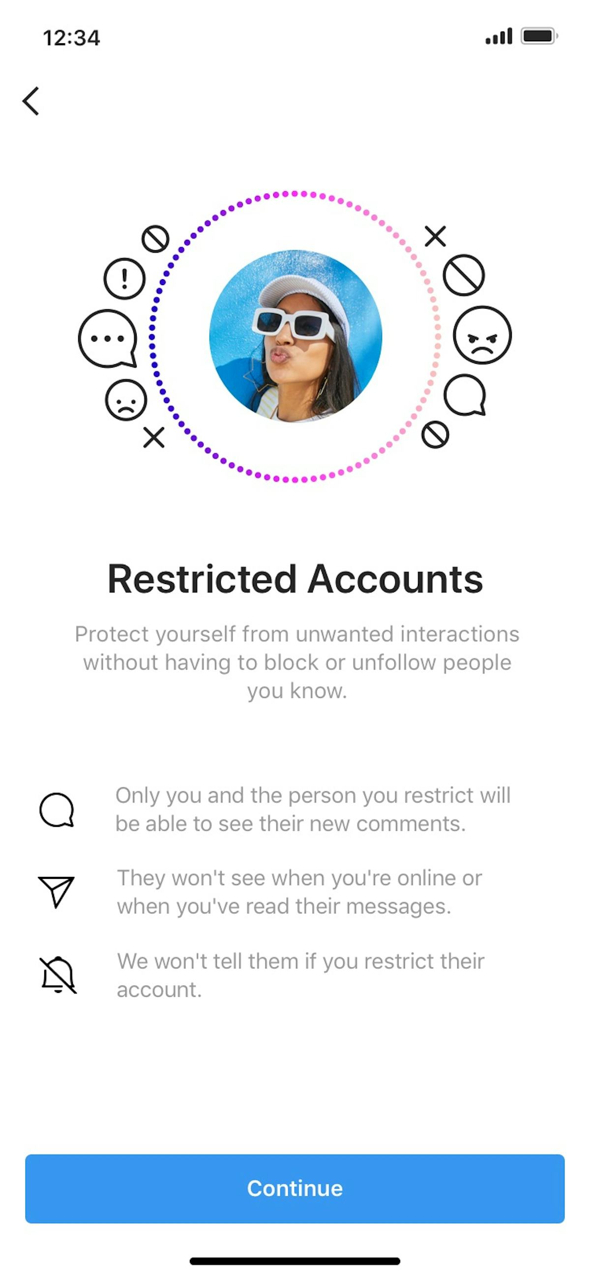 What Is Instagram's Restrict? Here's How The Anti-Bullying Feature Works