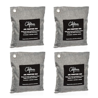 California Home Goods Bamboo Charcoal Air Purifying Bag (4-Pack)