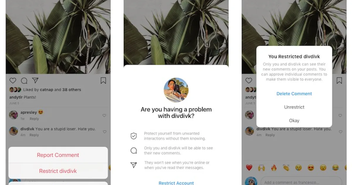 What Is Instagram S Restrict Here S How The Anti Bullying Feature Works
