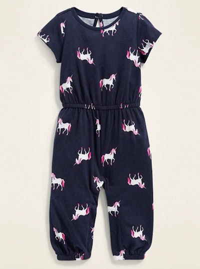 Printed Jersey Jumpsuit for Baby