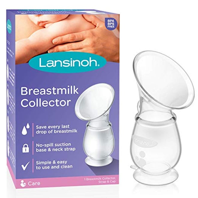 Breastmilk Collector, Let-Down Milk Saver by Lansinoh