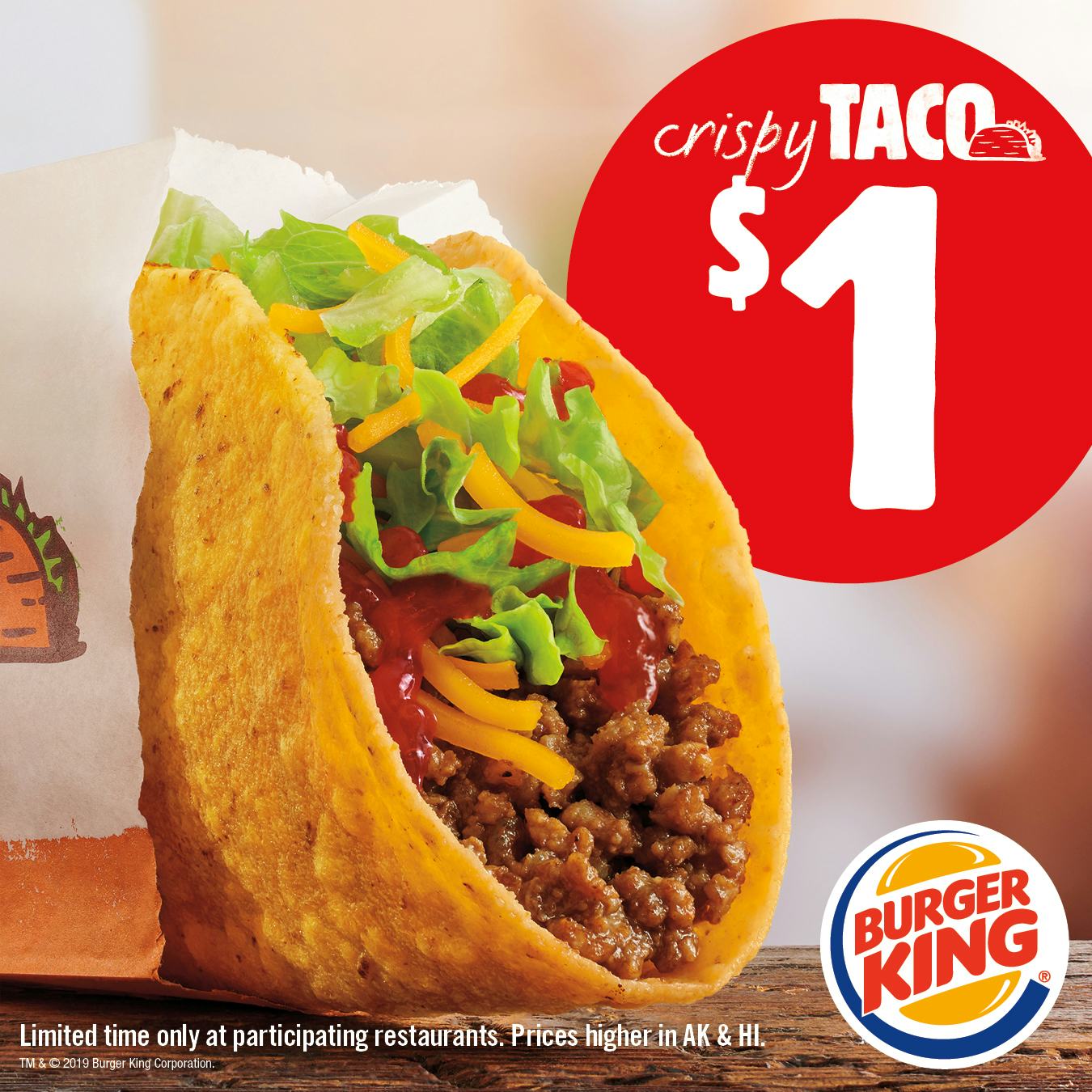 Burger King's 1 Crispy Tacos Just Hit Menus Nationwide