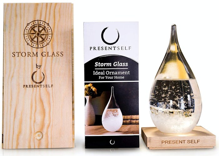 Present Self Glass Weather Forecaster 