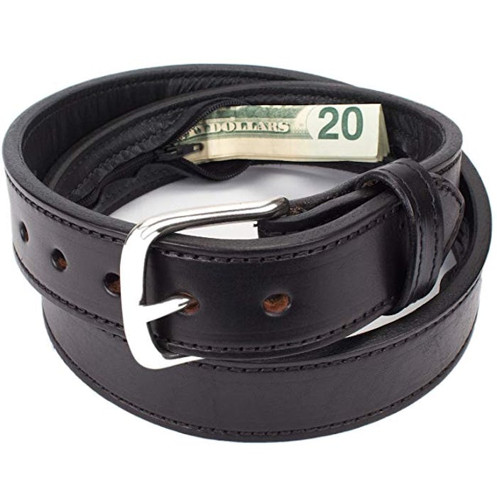 Yoder Leather Company Hidden Pocket Belt