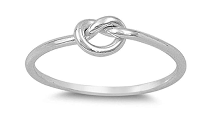 Sterling Silver Knot Ring
