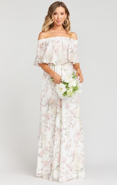 boho wedding dress under 1000