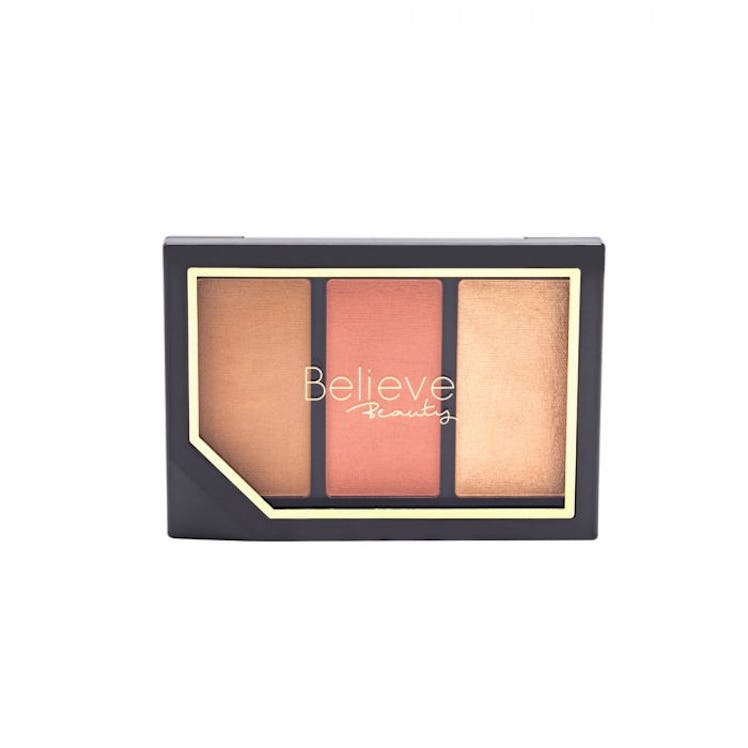 Believe Beauty Get Glowing Highlight And Contour Palette