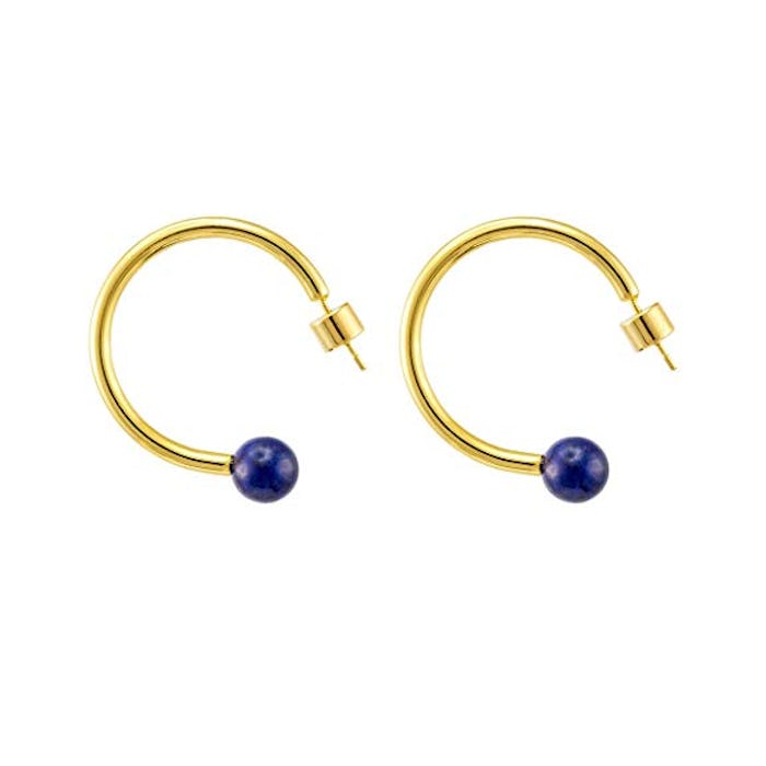 Lane Woods 24-Karat Gold Plated Earring