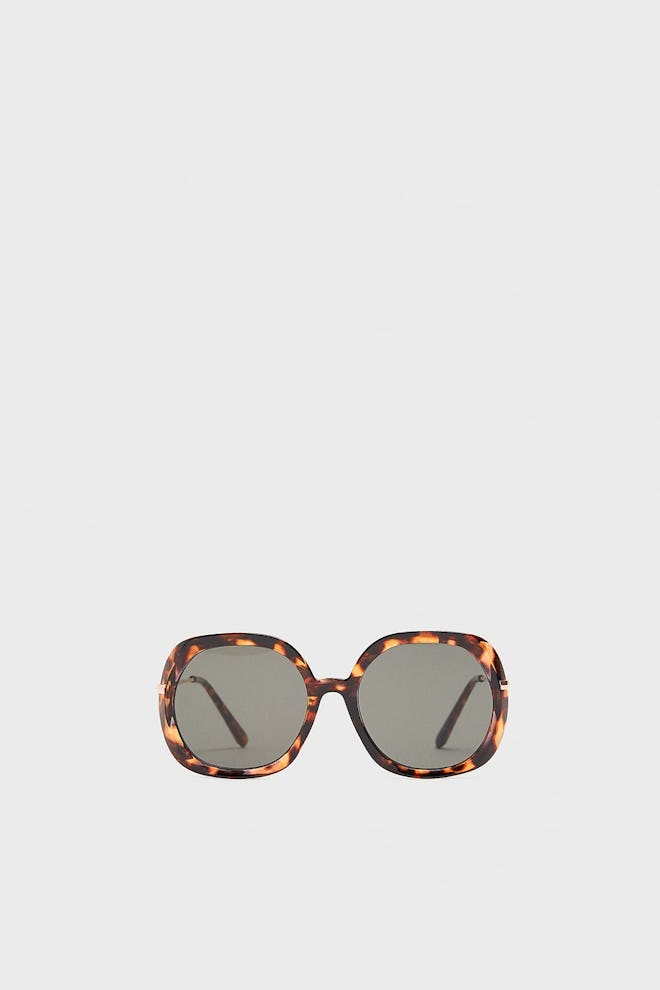 Tortious Shell Effect Sunglasses