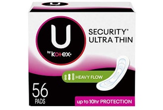 U by Kotex Security Ultra Thin Pads (1 Pack of 56)