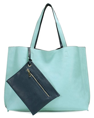 Scarleton Reversible Vegan Leather Tote Bag