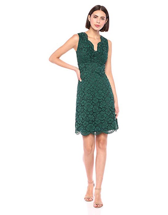 Lark & Ro Sleeveless Lace Dress