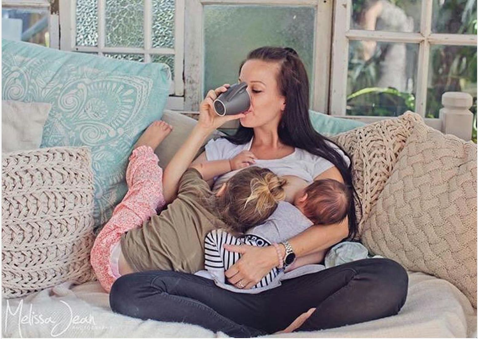 12 Tandem Breastfeeding Photos That Showcase Moms Who Really Are Doing It All