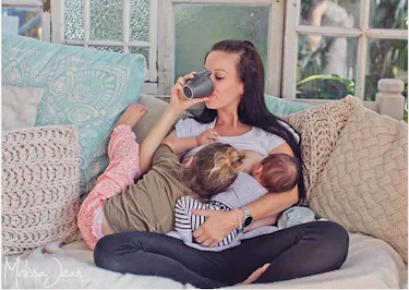 12 Tandem Breastfeeding Photos That Showcase Moms Who Really Are Doing