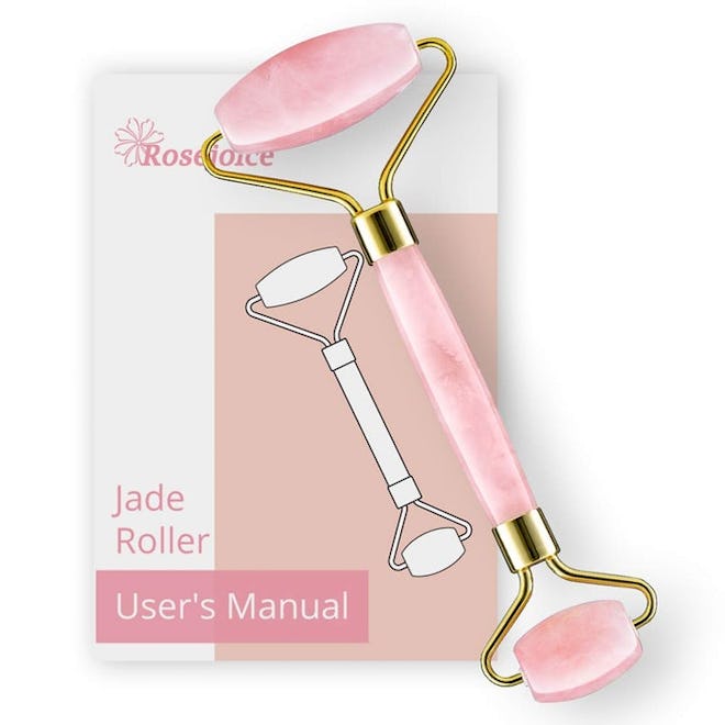 Rosejoice Rose Quartz Roller