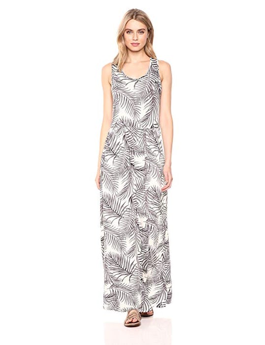 28 Palms Drop Waist Maxi Dress 