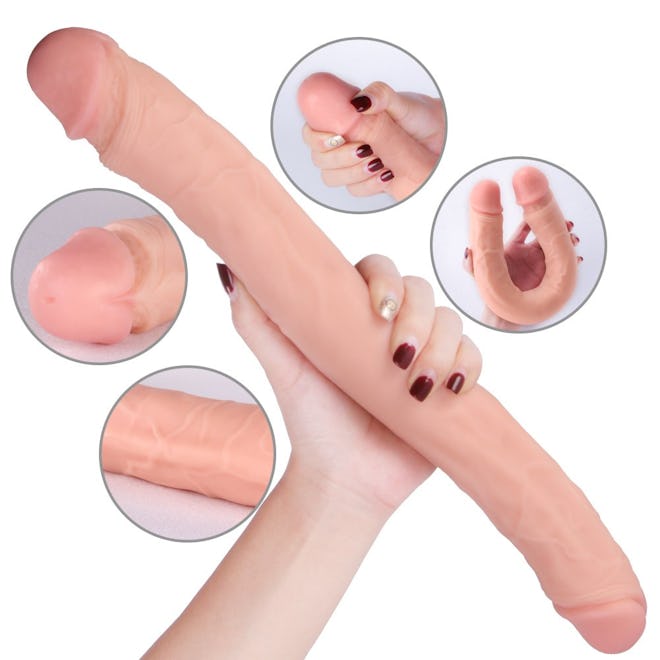 Shequ Silicone Double-Sided Dildo