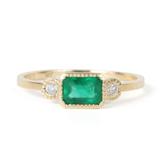 Lexie Emerald Ring