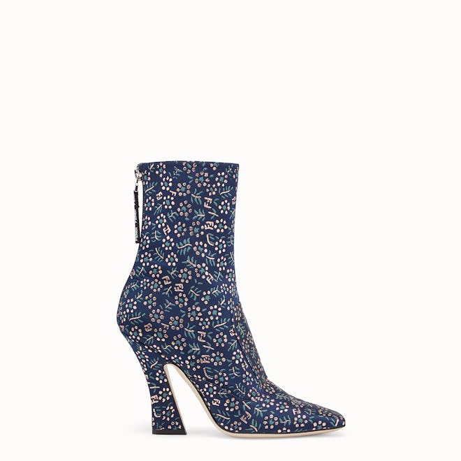 Floral Fabric Booties