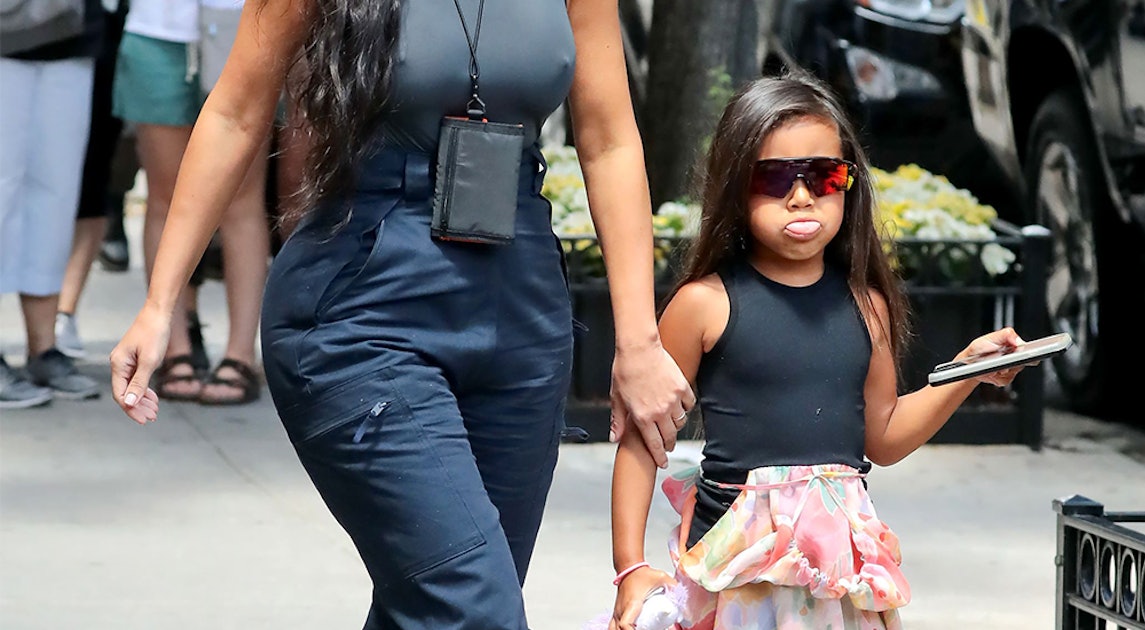 Kim Kardashians Instagram Of North Wests Outfits Show A Fashion Queen