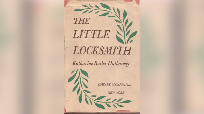 Cover of "The Little Locksmith" book by Katharine Butler Hathaway