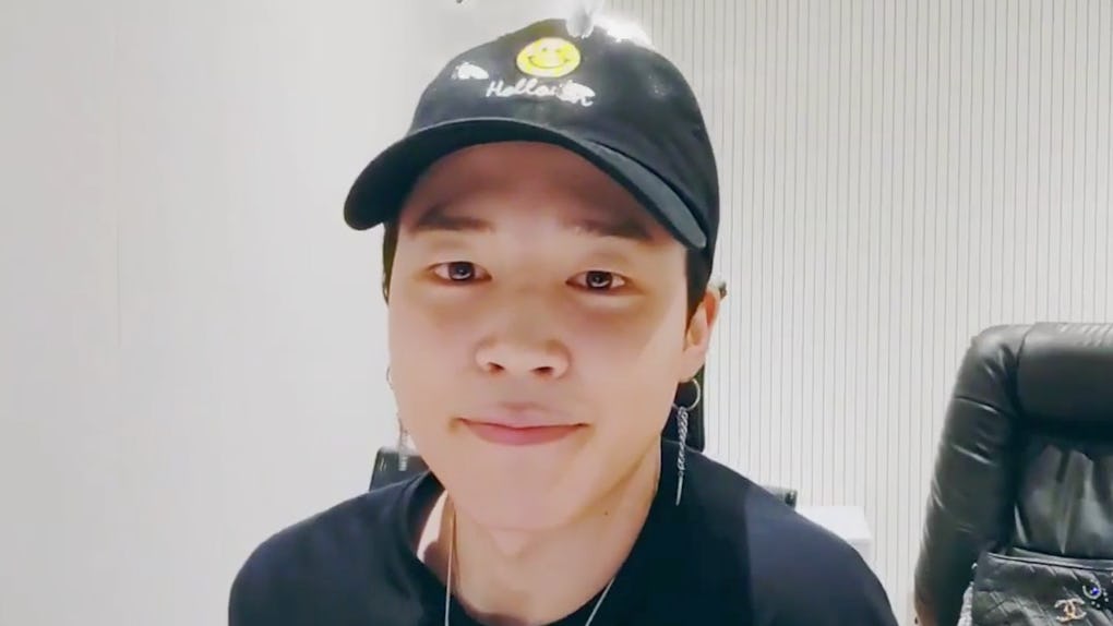 The Video Of BTS' Jimin Doing ASMR In His First VLIVE During Their