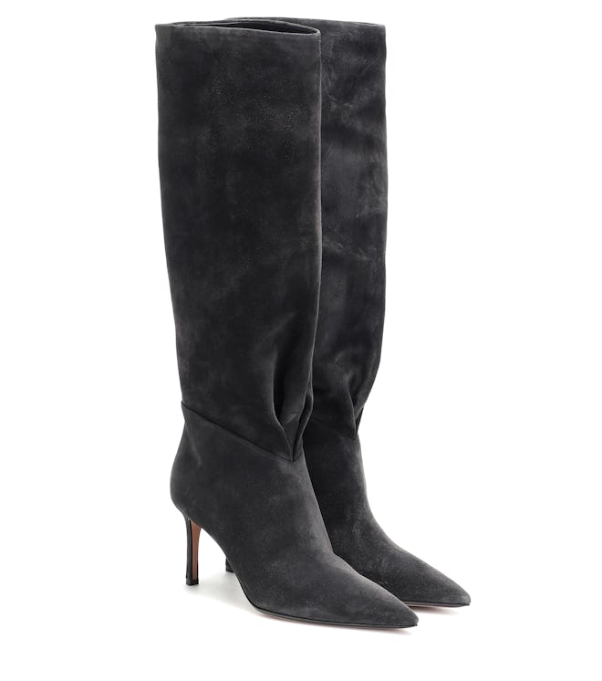 Esme 75 Suede Knee-High Boots