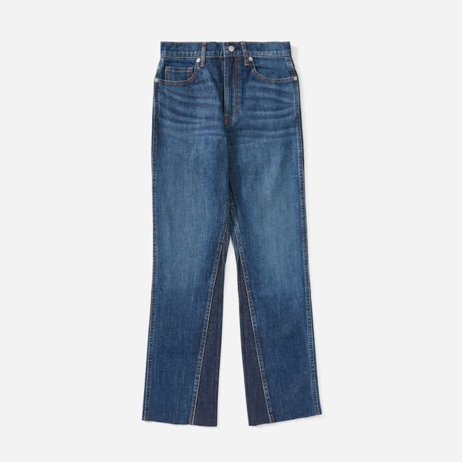 The Cheeky Bootcut Jean in Classic Blue Wash