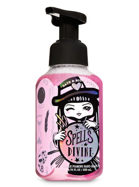 soap hand bath works foaming gentle halloween divine spells smells line sanitizer pink germ candles bootiful passionate popsugar