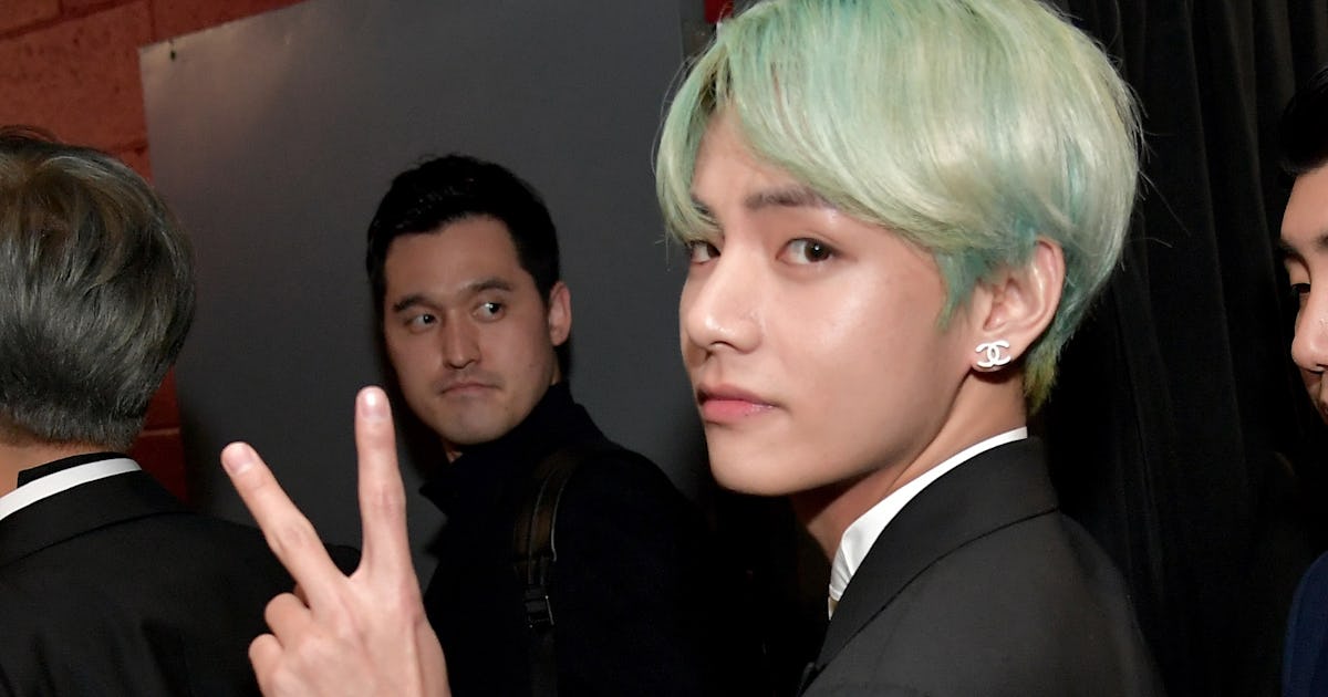 This Video Of Bts V Rapping Amine S Blackjack Is Getting Armys So Hype