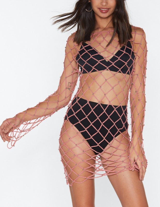 Beadin’ Love Crochet Maxi Dress 