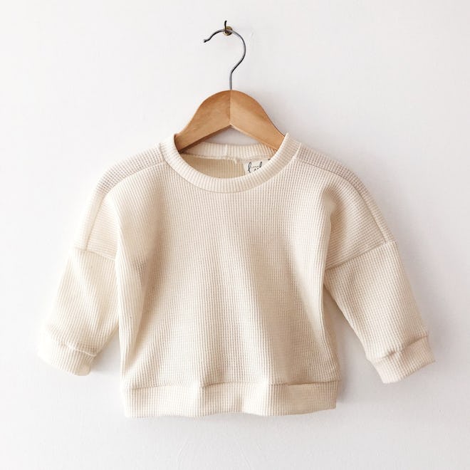 Cream Baby Sweater