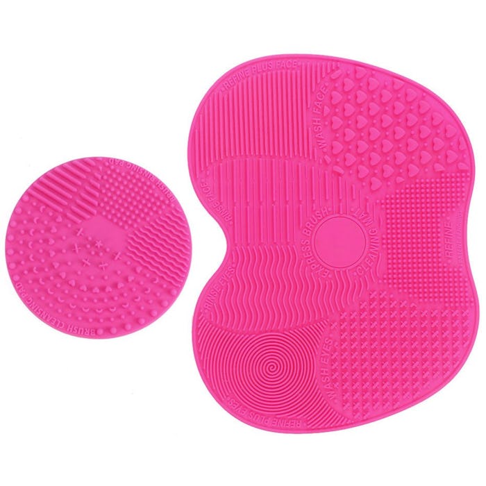 Esarora Direct Makeup Brush Cleaning Mat (2-Piece Set)