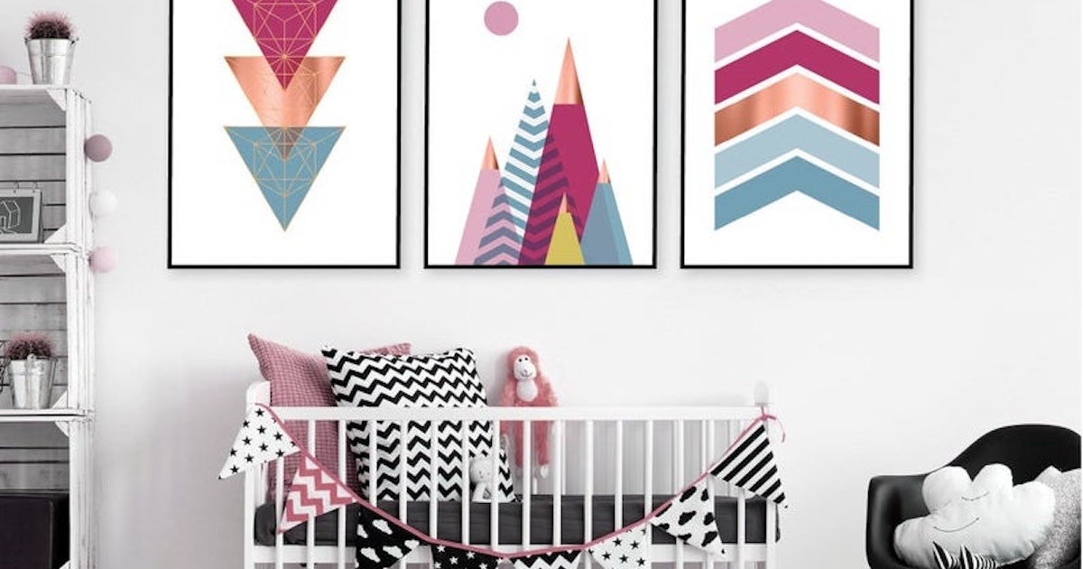 15 Geometric Nursery Decor Ideas For A Modern Look