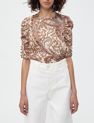 Maryvonne Paisely Blouse