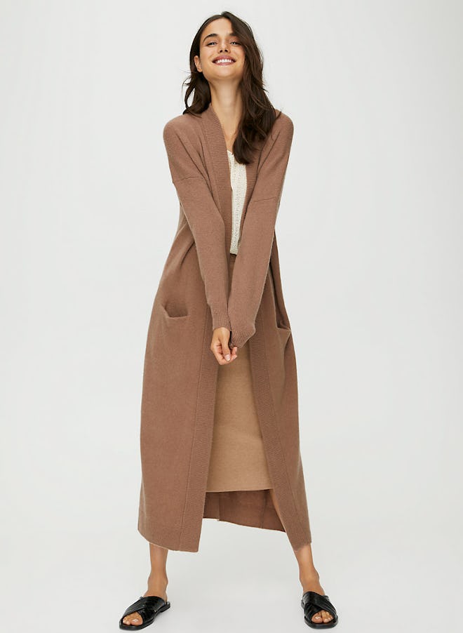 The Group by Babaton Laine Cardigan Long Cardigan Cocoon Sweater
