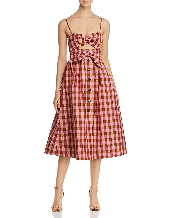 Kerry Washington S Gingham Dress Proves Summer Style Is Still Going Strong