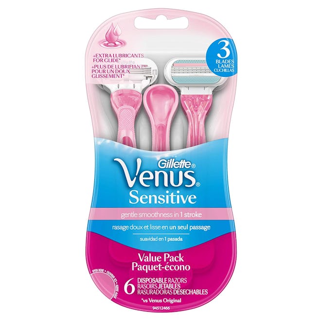 Gillette Venus Sensitive Women's Disposable Razors