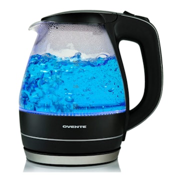 Ovente KG83B 1.5L Glass Electric Kettle