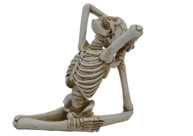 Yoga Skeleton Tabletop Accent