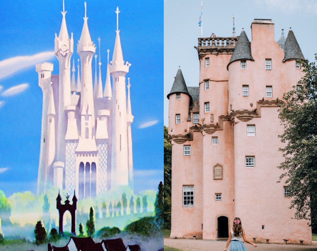 9 Disney Princess Castles Inspired By Real Life Places That Are Bibbidi Bobbidi Beautiful