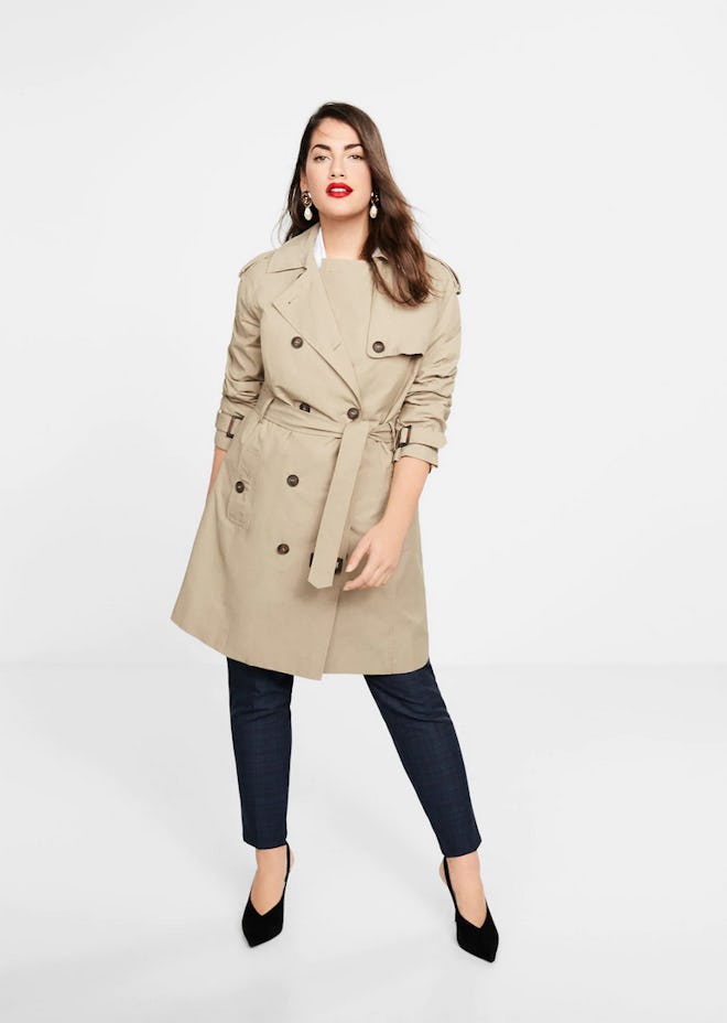 Classic Cotton Trench Coat